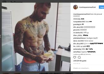 Cristiano y Pepe, de broma por una foto de Quaresma