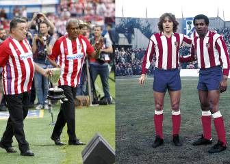 El antes y el después de los veteranos del Atleti