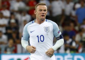 Southgate deja fuera a Rooney: 