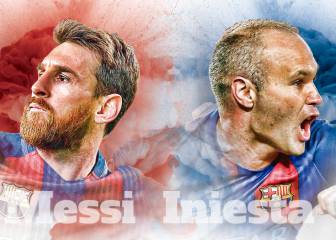 Messi e Iniesta persiguen su título número 30 con el Barça