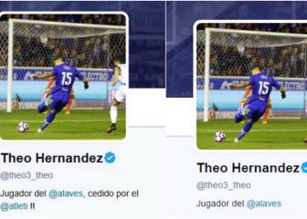 Theo ya no es del Atlético en Twitter... pero sí en Instagram