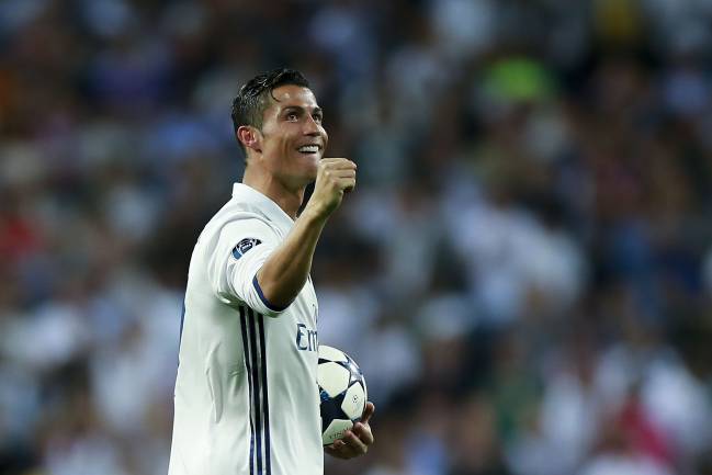 Cristiano Ronaldo, 'hat-trick' al Bayern.