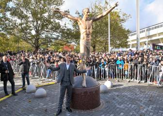 Ibrahimovic se une al club de los futbolistas con estatua