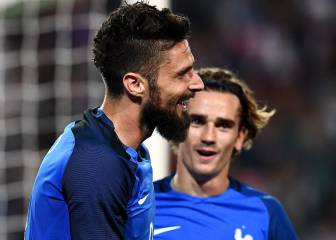 Francia disfruta ante Paraguay con hat-trick de Giroud