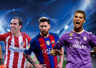 Champions League ideal squad: 8 Madrid, 3 Atletíco and Messi