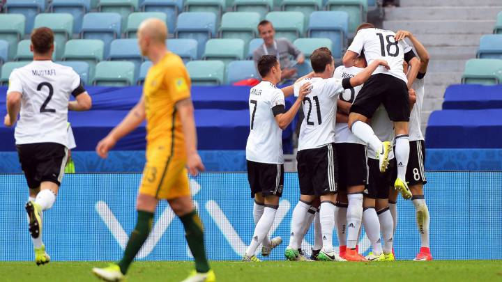 Australia-Alemania: goles, resultado y resumen
