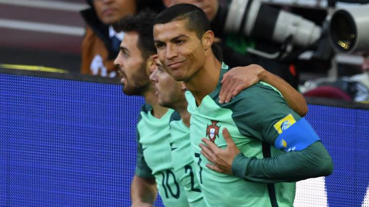 Rusia 0-1 Portugal: Cristiano, suma y sigue