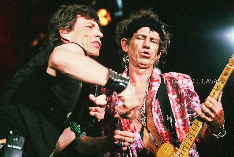 Concierto Vicente Calderón. Rolling Stone 2003. Sus "Satánicas Majestades" son el grupo que más veces ha tocado en el Calderón. 6 veces llenaron el estadio del Manzanares