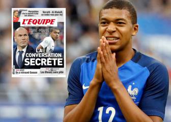 L'Équipe: Zidane ya ha hablado con Mbappé para convencerle