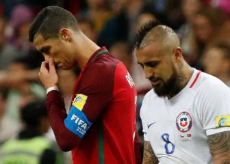 Arturo Vidal niega haber insultado a Cristiano Ronaldo