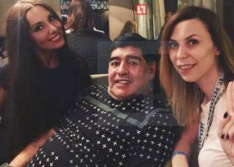 Maradona acusado de acosar a una periodista rusa