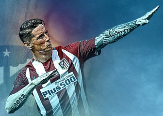 El gráfico de la evolución de la carrera de Fernando Torres