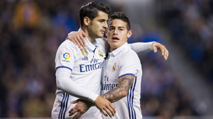 La PRemier League se fija en el Real Madrid: Bale, Morata, James...