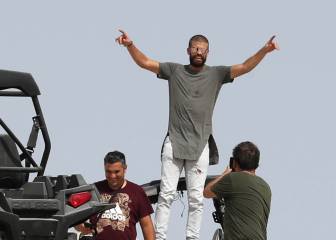 La visita a Qatar de los jugadores del Barcelona