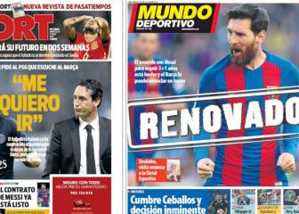 La renovación de Messi y la presión de Verratti