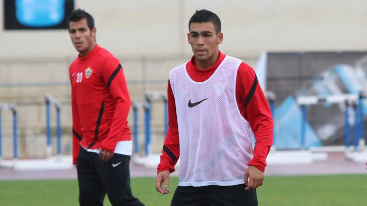 Dani Romera, jugador del filial de la UD Almería fichado por el Cádiz.