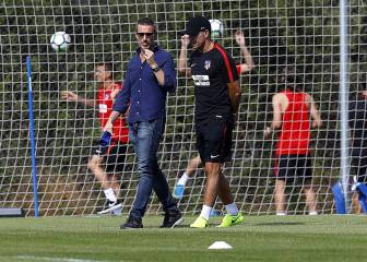 Andrea Berta explica a Simeone por qué se ha 'escapado' Vitolo