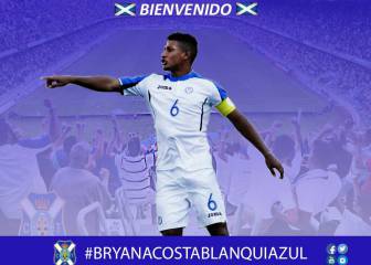 El internacional hondureño Bryan Acosta, a España