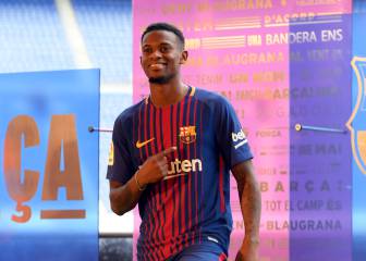Las imágenes de la presentación de Semedo con el Barça
