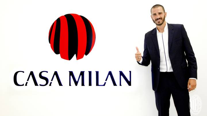 OFICIAL: Leonardo Bonucci firma por el Milán hasta 2022.