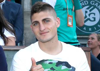 Marco Verratti llega en silencio a Estados Unidos con el PSG