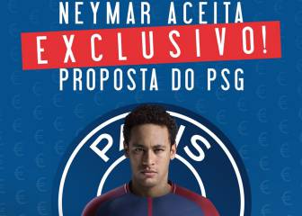 En Brasil aseguran que Neymar ha aceptado la oferta del PSG