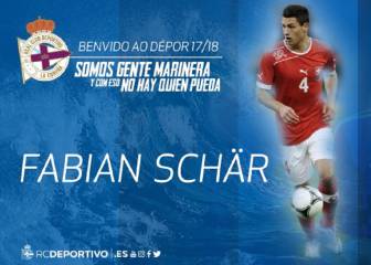 El Deportivo hace oficial el fichaje de Fabian Schär