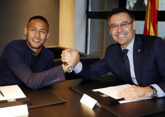 Neymar and Bartomeu hold meeting in New Jersey