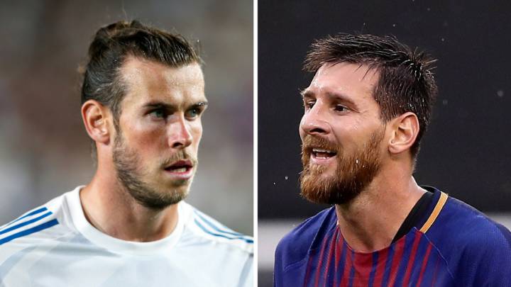 Gareth Bale y Leo Messi.