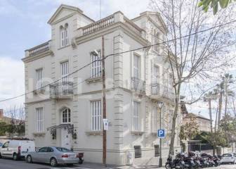 La casa de Cruyff en Barcelona, en venta por 5,3 millones