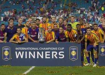 El Barça, campeón de la International Champions Cup