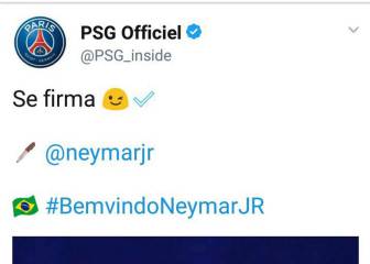 Indirecta del PSG a Piqué a la hora de anunciar a Neymar