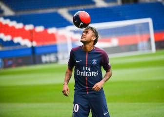 Presentación de Neymar: 