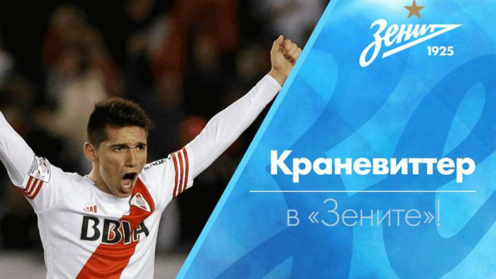 El Zenit hace oficial el fichaje de Matías Kranevitter