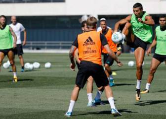 Cristiano Ronaldo trains again but not expected to travel to Skopje
