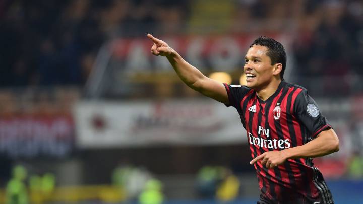 Bacca left out of AC Milan's Europa League squad as Sevilla return gets closer