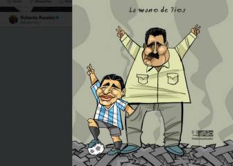 Roberto Rosales se burla de Maradona por apoyar a Maduro
