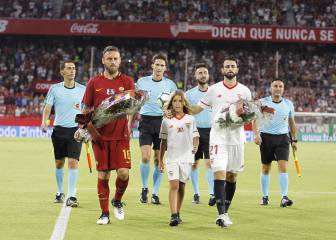 Trofeo Antonio Puerta: Sevilla - Roma en imágenes