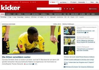 La prensa alemana arremeta contra el Barça por Dembelé