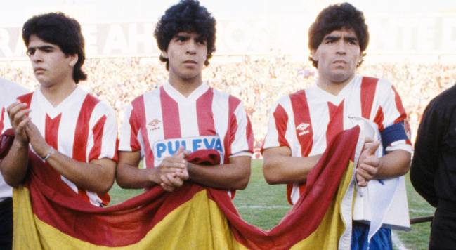 The Maradona brothers.