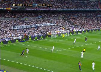 El Bernabéu homenajea a Ángel Nieto en el minuto 12+1