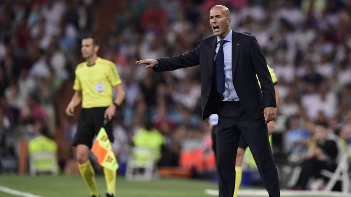 Zidane: "Nuestra primera parte fue espectacular"