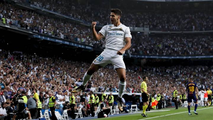 Marco Asensio, jugador del Real Madrid.