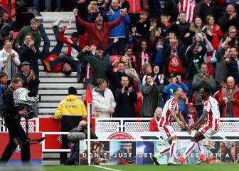 Jesé scores, Stoke fans go viral