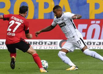 Freiburg y Eintracht empatan a cero en el regreso de Boateng