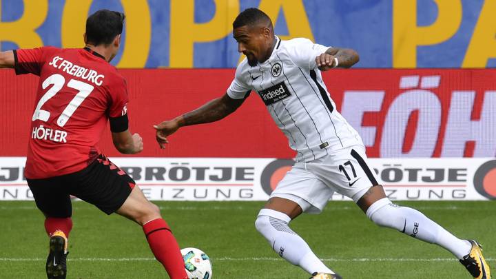 Freiburg y Eintracht empatan a cero en el regreso de Boateng