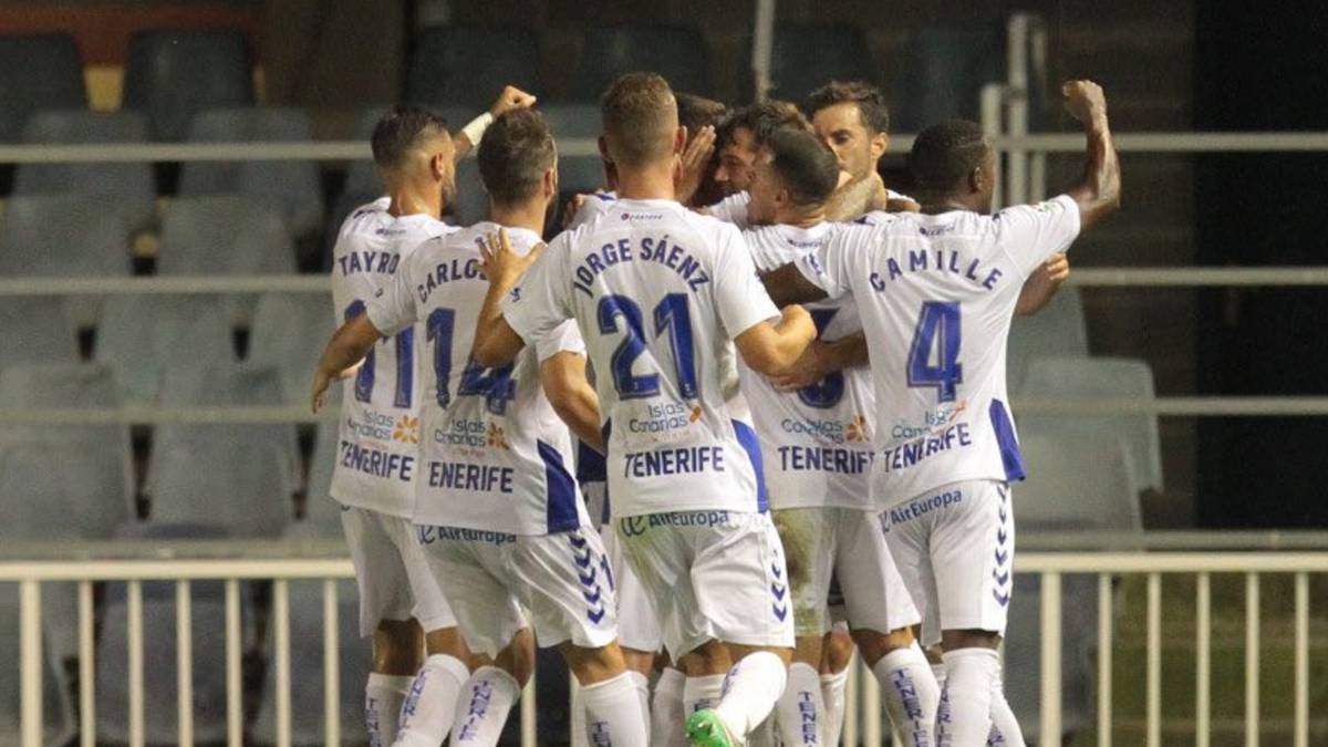 El Tenerife único equipo con pleno de victorias. El Tenerife único equipo con pleno de victorias.