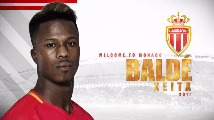 El Mónaco ha hecho oficial el traspaso de Keita Baldé hasta 2022.
