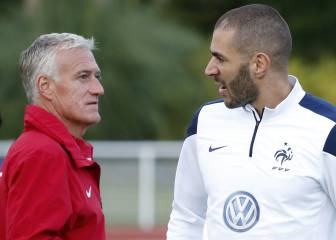 Deschamps justificó exclusión de Karim Benzema en Francia