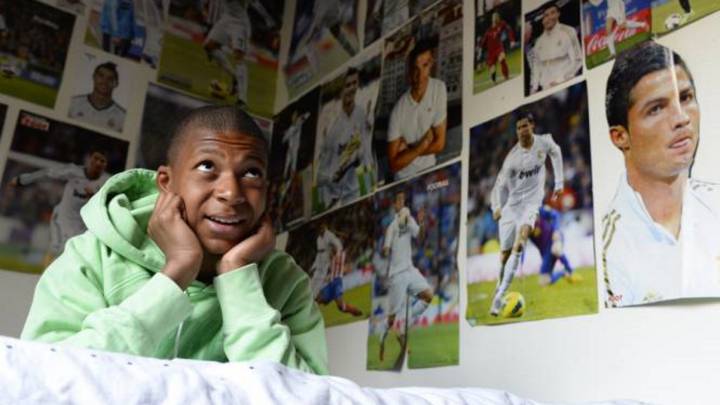 Image result for kylian mbappe as kid